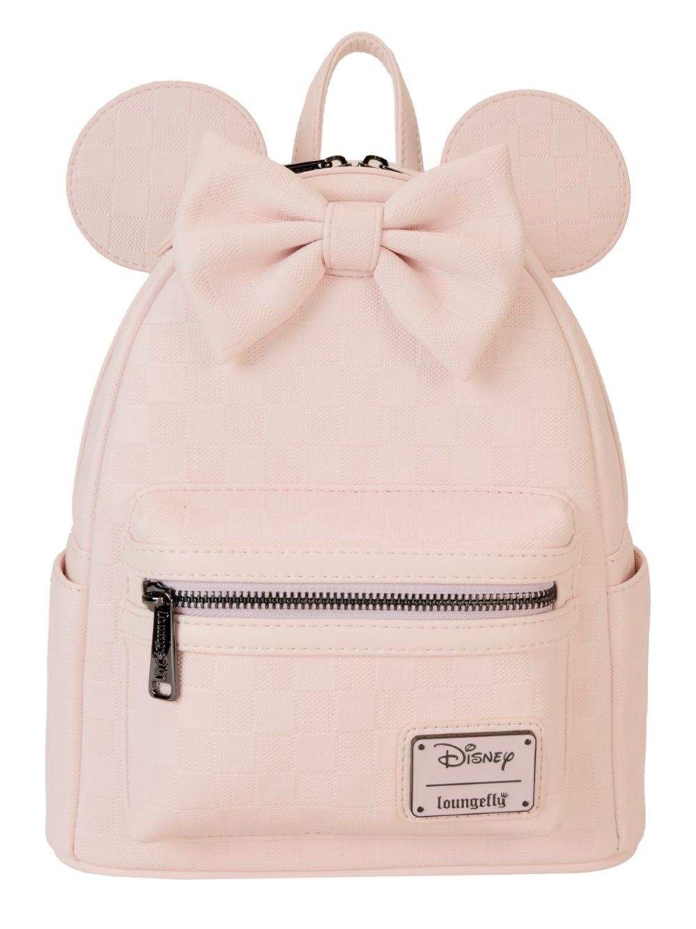 Loungefly Minnie Mouse Checkered Texture Min Backpack